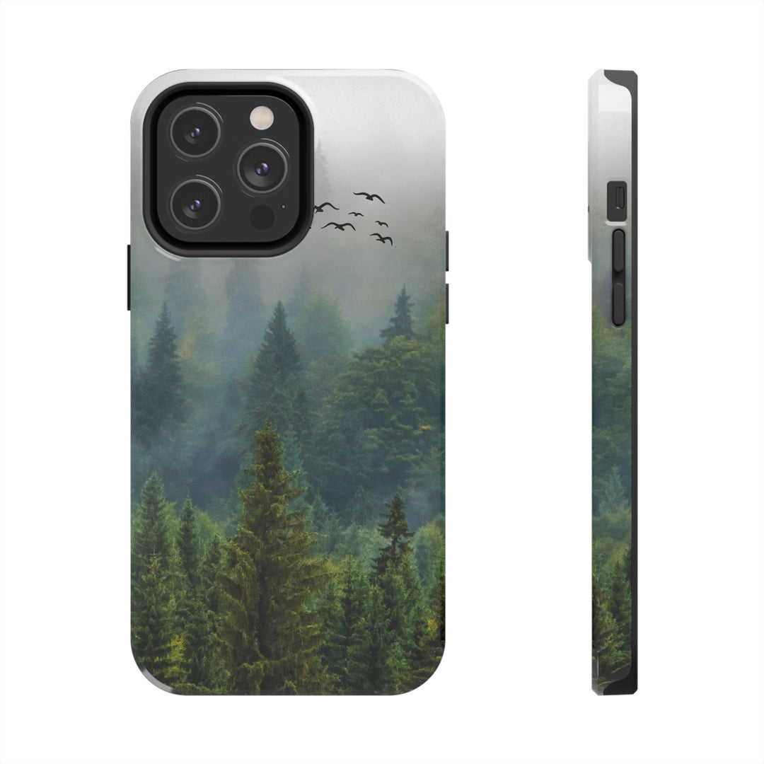 Landscape Tree Tough iPhone Cases