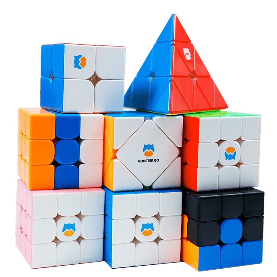 GAN 356 MonsterGo Speed Cube GAN Go Cube 3x3x3 GAN Magnetic Cube Professional 356 MG 251 Magic Cube Game Cube Puzzle Educational toys - Madee's Boutique Magic Speed Rubik Cubes Madee's Boutique 1x1 rubik's 1x1 rubix cube2 * 2 speed cube6 Color No Magnetic