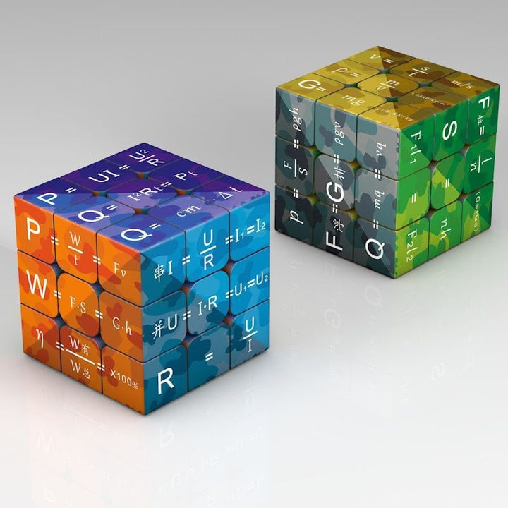 Rubik's Cube 3x3x3 Magic Puzzle Cube Math Chemistry Element Physical Kids Puzzle Cube with Base Magico Cubo Children's Gifts Educational Toys