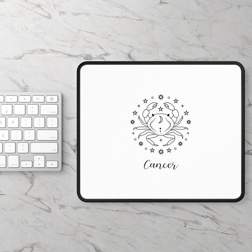Astrology Sign Cancer Mouse Pad With 10 Design Choices - Madee's Boutique Home Decor Printify Accessories Desk
