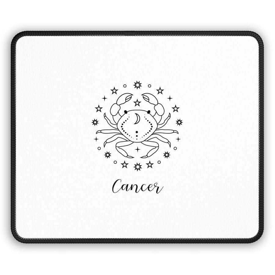 Astrology Sign Cancer Mouse Pad With 10 Design Choices - Madee's Boutique Home Decor Printify Accessories Desk