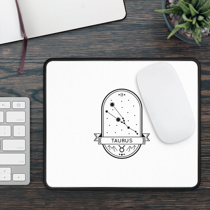Astrology Sign Taurus Mouse Pad With 11 Design Choices - Madee's Boutique Home Decor Printify Accessories aesthetic gift