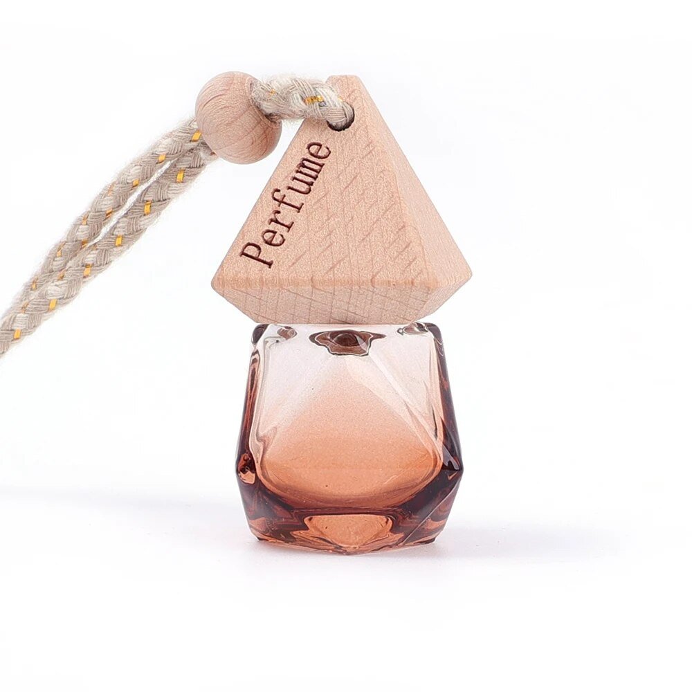 Auto Aromatherapy Fragrance Pendent Bottle Perfume Diffuser Hanging Glass Bottle Empty Perfume - Madee's Boutique Madee's Boutique DS aromathérapie cadeau spirituel