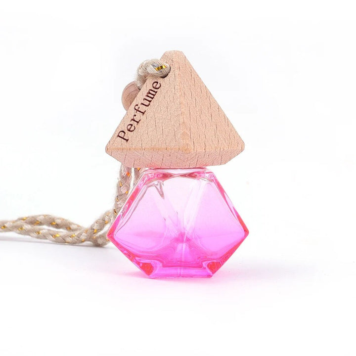 Auto Aromatherapy Fragrance Pendent Bottle Perfume Diffuser Hanging Glass Bottle Empty Perfume - Madee's Boutique Madee's Boutique DS aromathérapie cadeau spirituel