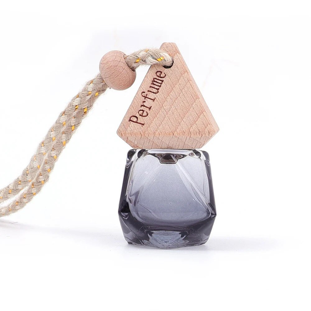 Auto Aromatherapy Fragrance Pendent Bottle Perfume Diffuser Hanging Glass Bottle Empty Perfume - Madee's Boutique Madee's Boutique DS aromathérapie cadeau spirituel