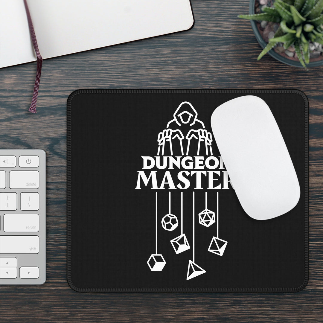 Black Dungeon Master Gaming Mouse Pad DND - Madee's Boutique Home Decor Printify Accessories anniversary gift for husband