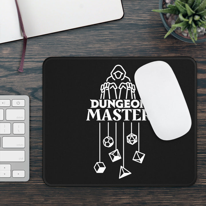 Black Dungeon Master Gaming Mouse Pad DND - Madee's Boutique Home Decor Printify Accessories anniversary gift for husband
