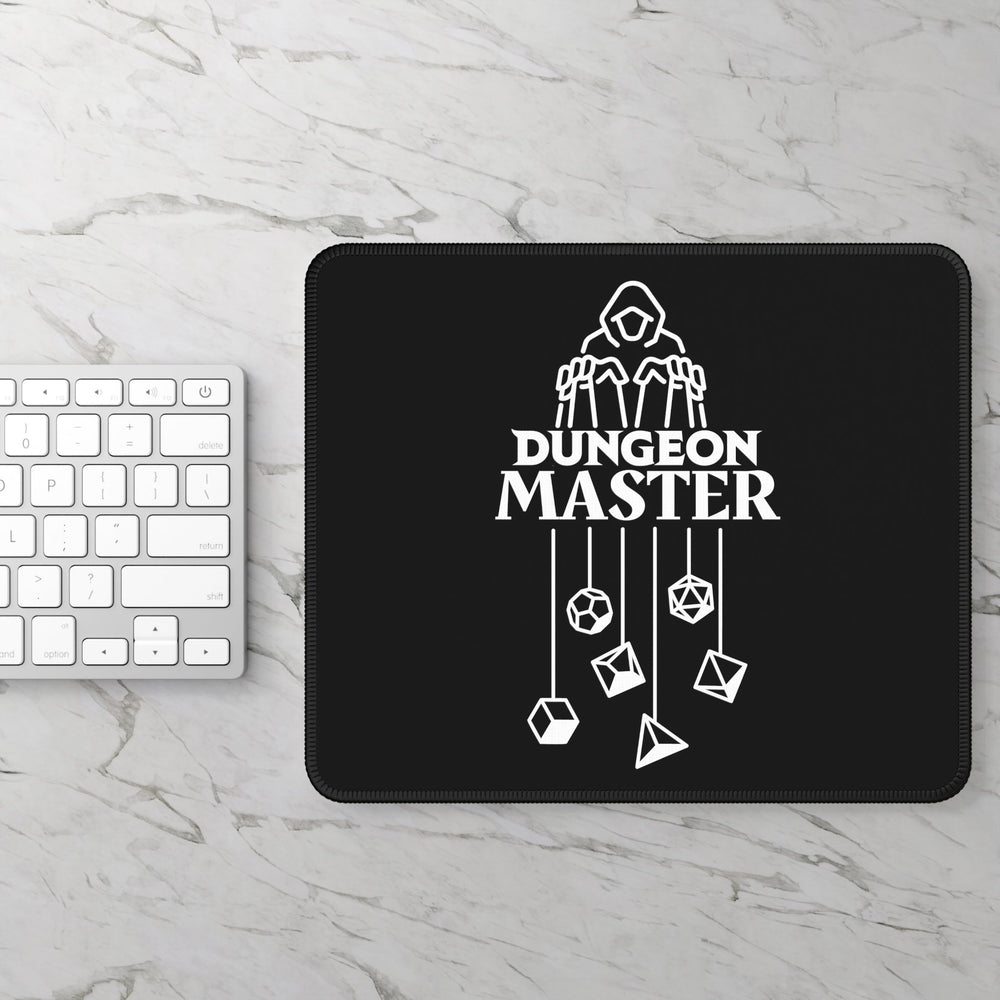 Black Dungeon Master Gaming Mouse Pad DND - Madee's Boutique Home Decor Printify Accessories anniversary gift for husband
