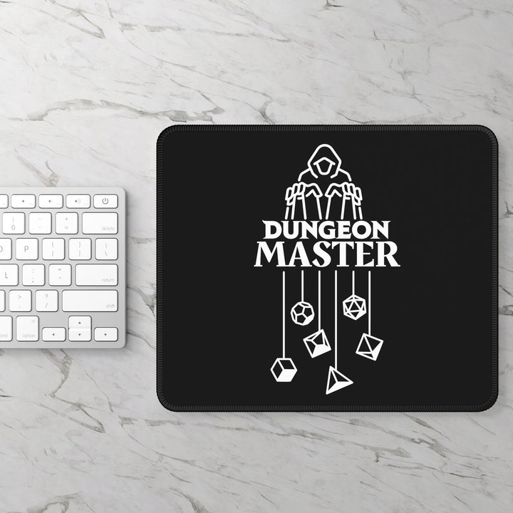 Black Dungeon Master Gaming Mouse Pad DND - Madee's Boutique Home Decor Printify Accessories anniversary gift for husband