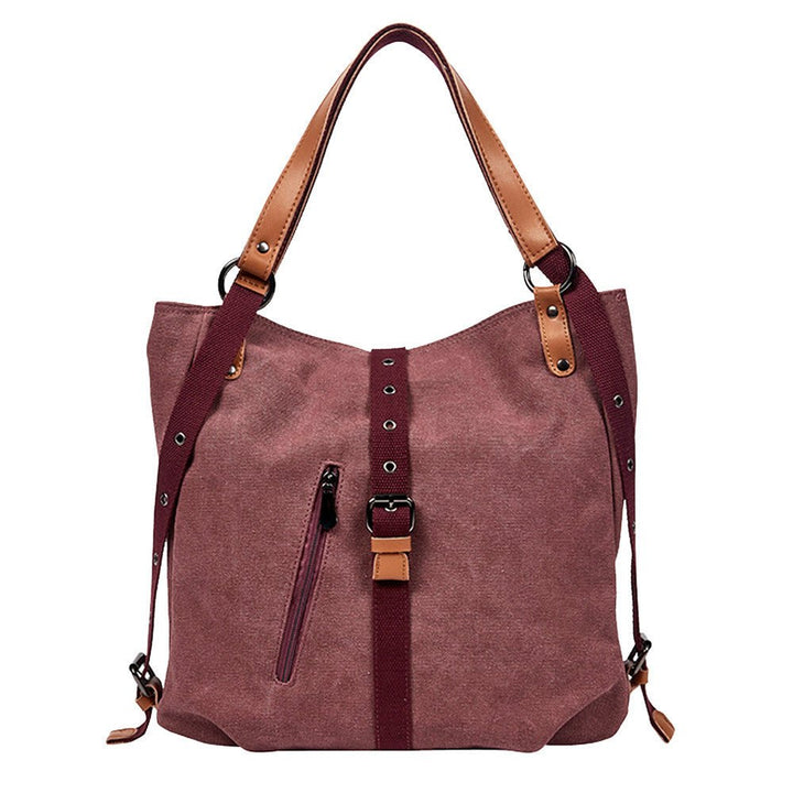 Canvas Women Handbags Soft Bags Multiple Color Options - Madee's Boutique Handbag Madee's Boutique