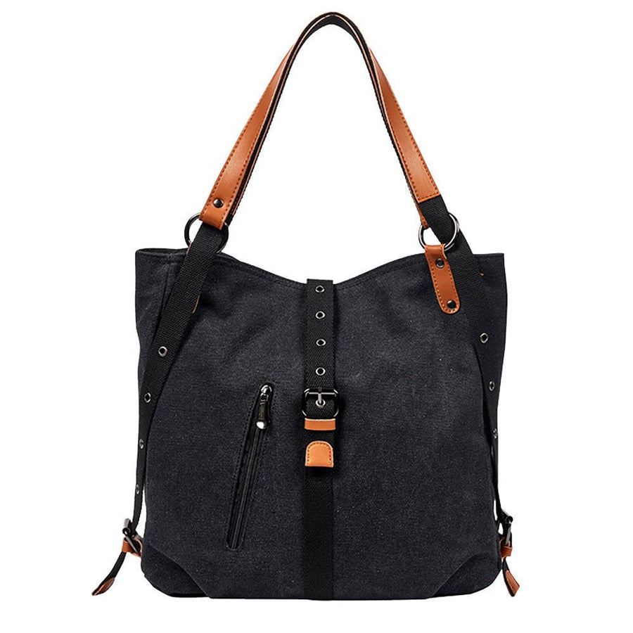 Canvas Women Handbags Soft Bags Multiple Color Options - Madee's Boutique Handbag Madee's Boutique