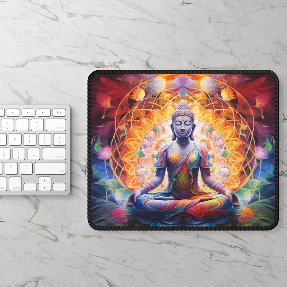 Colorful Meditation Mouse Pad MADEE'S EXCLUSIVES - Madee's Boutique Home Decor Printify Accessories anniversary gift ideas