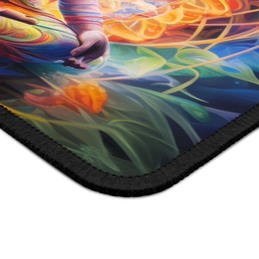 Colorful Meditation Mouse Pad MADEE'S EXCLUSIVES - Madee's Boutique Home Decor Printify Accessories anniversary gift ideas