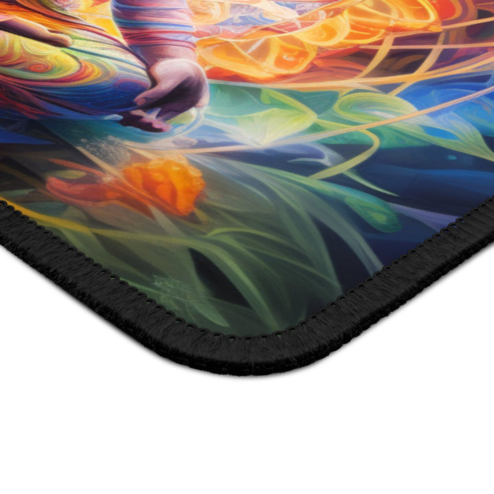 Colorful Meditation Mouse Pad MADEE'S EXCLUSIVES - Madee's Boutique Home Decor Printify Accessories anniversary gift ideas