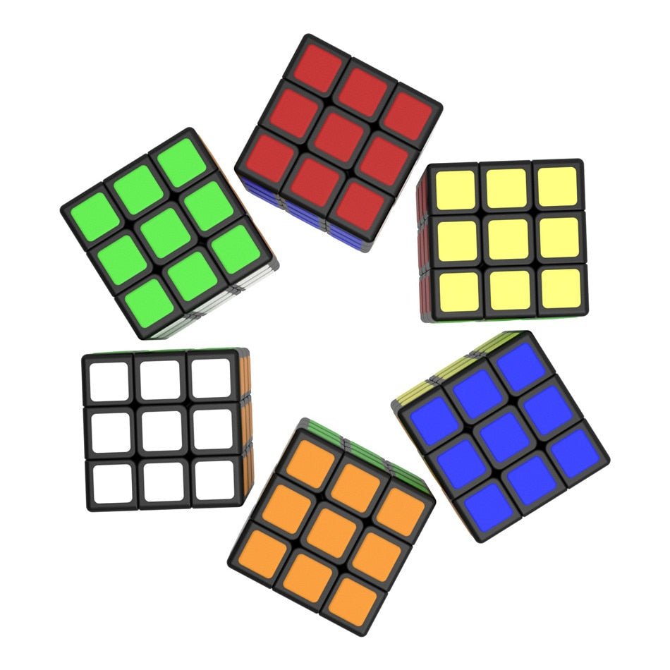 Rubik's Cube Cubelab 1cm Mini Magic Cube Tiny 3x3 Professional 1 CM Speed Cube Magic Cube Puzzle Blue Pink Black Toys For Children Kids Gift