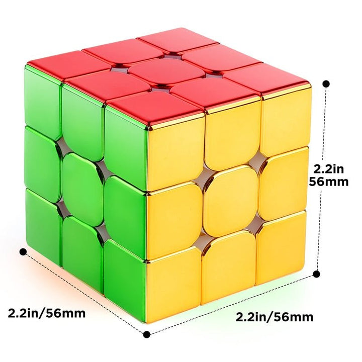 Rubik's Cube Cyclone Boys Cube magique magnétique placage 3x3x3 4x4 2x2 jouets de Puzzle de vitesse professionnels 3x3 accessoires 3 × 3 4 × 4 2 × 2 Cubo Magico
