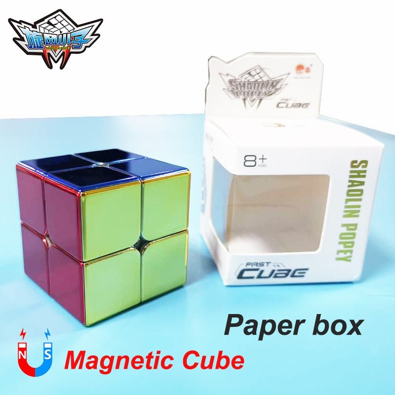 Rubik's Cube Cyclone Boys Cube magique magnétique placage 3x3x3 4x4 2x2 jouets de Puzzle de vitesse professionnels 3x3 accessoires 3 × 3 4 × 4 2 × 2 Cubo Magico