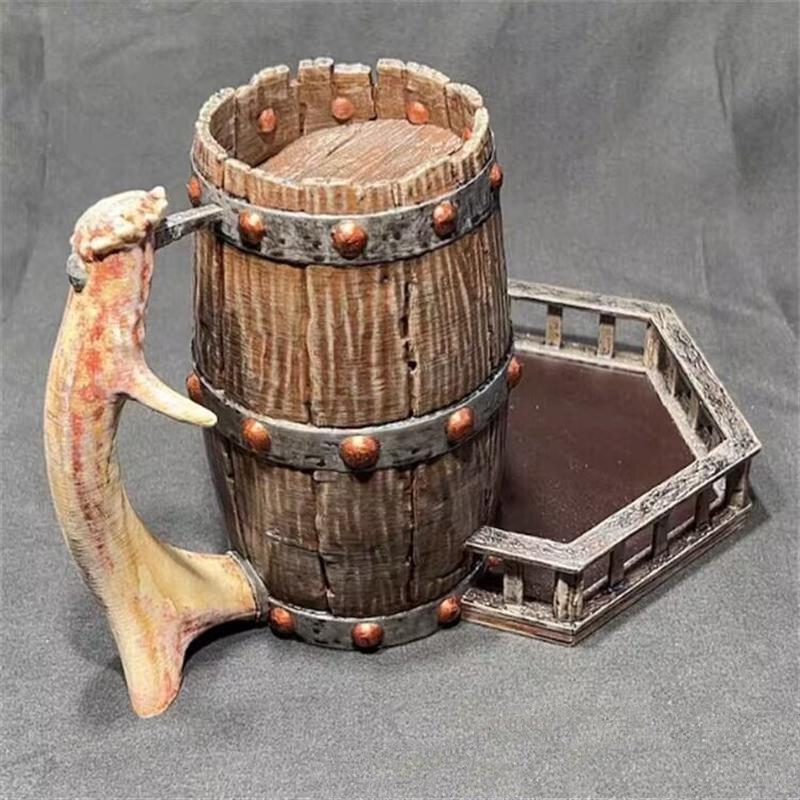 Dice Tower DND Resin Crafts Viking Style Dice Tower Tabletop Dice Rolling Game Accessories - Madee's Boutique Madee's Boutique DS d & d d and d