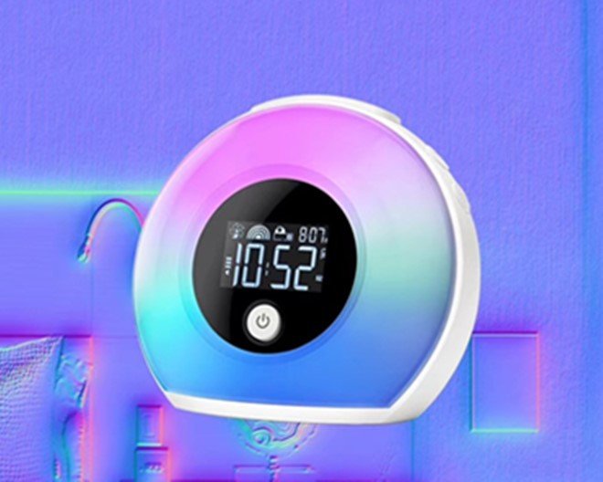 Digital Fluorescent lights Music Alarm Clock - Madee's Boutique Alarm Clock Madee's Boutique alarm clock alarm clock for teencadranColorful