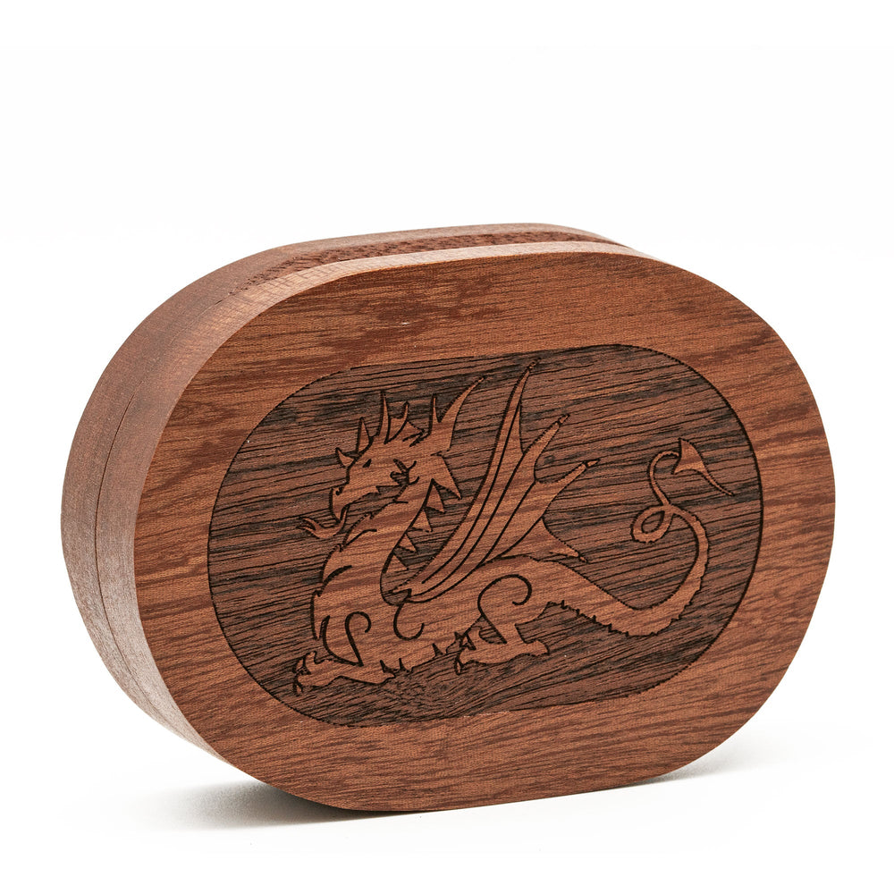 DND Hexagonal Wooden Dice Case with Magnetic Lid, D&D Dice Storage Box, for 1 Set of 16mm Dice - Madee's Boutique Madee's Boutique DS d & d d and d