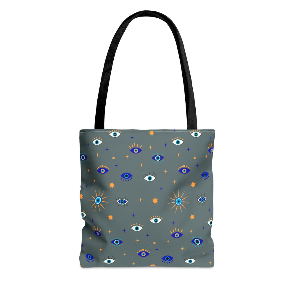 Evil Eye Protection Tote Bag - Madee's Boutique Bags Printify Accessories aesthetic tote bag