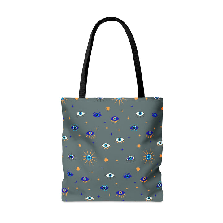 Evil Eye Protection Tote Bag - Madee's Boutique Bags Printify Accessories aesthetic tote bag