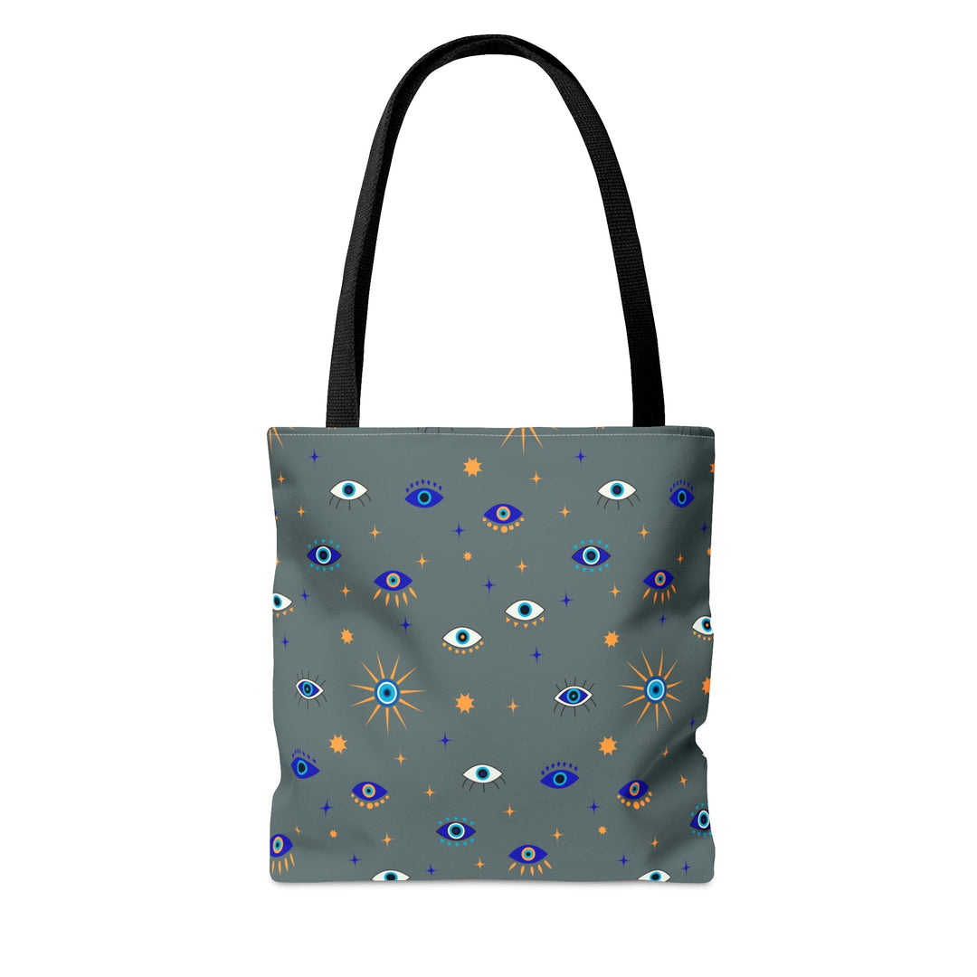 Evil Eye Protection Tote Bag - Madee's Boutique Bags Printify Accessories aesthetic tote bag