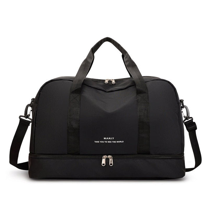 Expandable Travel Bags Dry And Wet Separation Sports Fitness Handbag Women's Large Capacity Totes For Weekend Overnight Shoulder Bag - Madee's Boutique Handbag Madee's Boutique