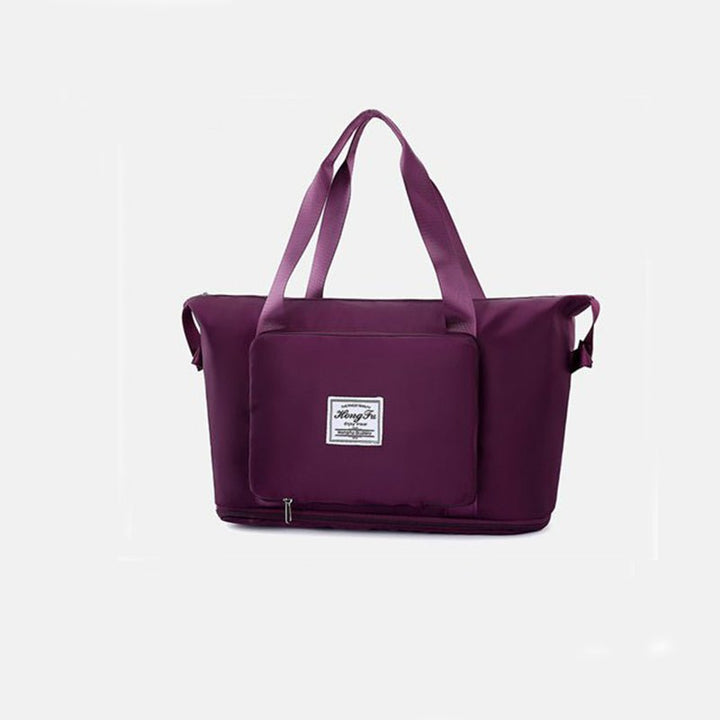 Foldable Storage Travel Bag Waterproof Large Capacity Gym Fitness Bag Weekender Overnight Bag - Madee's Boutique Bags Madee's Boutique