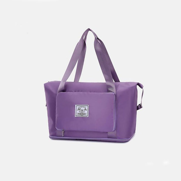 Foldable Storage Travel Bag Waterproof Large Capacity Gym Fitness Bag Weekender Overnight Bag - Madee's Boutique Bags Madee's Boutique