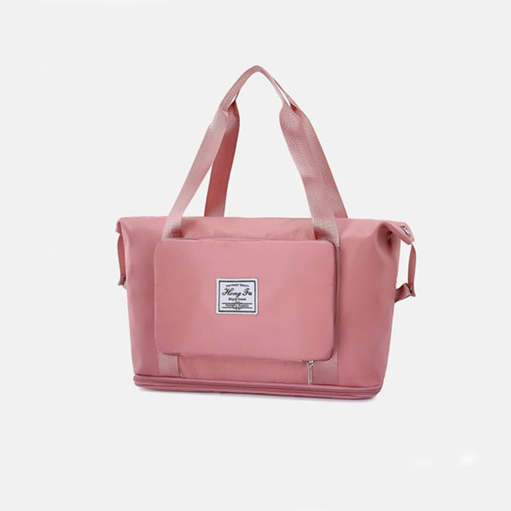 Foldable Storage Travel Bag Waterproof Large Capacity Gym Fitness Bag Weekender Overnight Bag - Madee's Boutique Bags Madee's Boutique