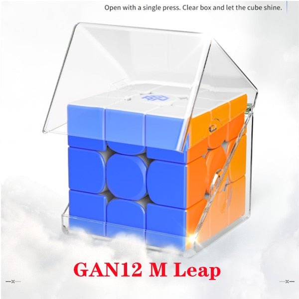 Rubik's Cube GAN 12 Maglev UV 3x3 Magnetic Magic Cube Gan12 M Leap 3x3 Magnets Puzzle Speed Cubes Professional Gan 12M Pro Cubes Gan12 Cube