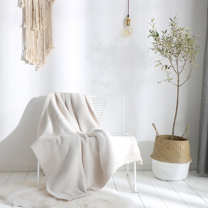Home Soft Knit Blanket - Madee's Boutique Home Decor Madee's Boutique aesthetic blanket aesthetic gift