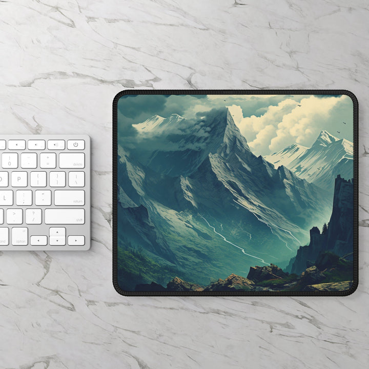 Landscape Mountains Mouse Pad MADEE'S EXCLUSIVES - Madee's Boutique Home Decor Printify Accessories Desk
