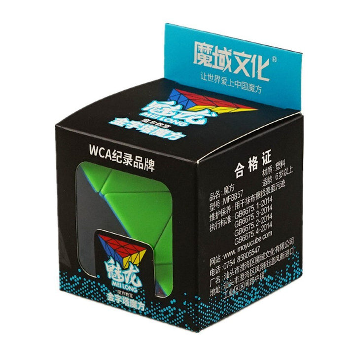 Moyu Meilong 3x3 Pyramid Stickerless Speed Magic Cube Educational For Children Kids Gift Toy - Madee's Boutique Madee's Boutique