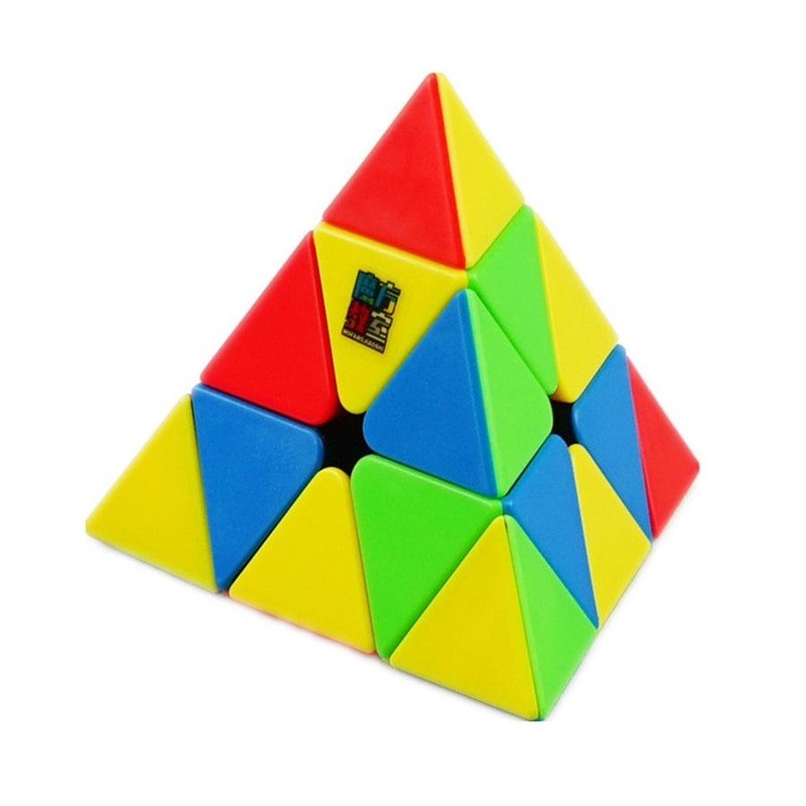 Moyu Meilong 3x3 Pyramid Stickerless Speed Magic Cube Educational For Children Kids Gift Toy - Madee's Boutique Madee's Boutique