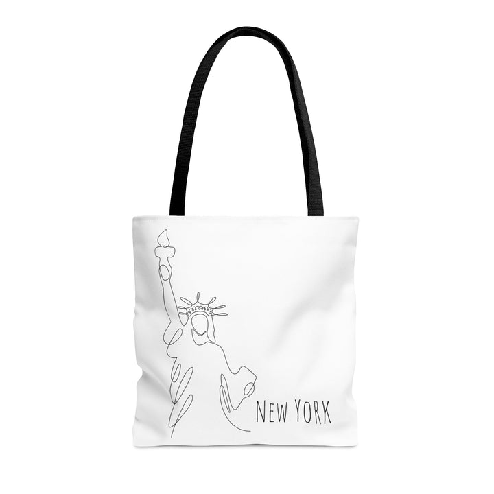 New York City Large Tote Bag - Madee's Boutique Bags Printify Accessories aesthetic tote bag