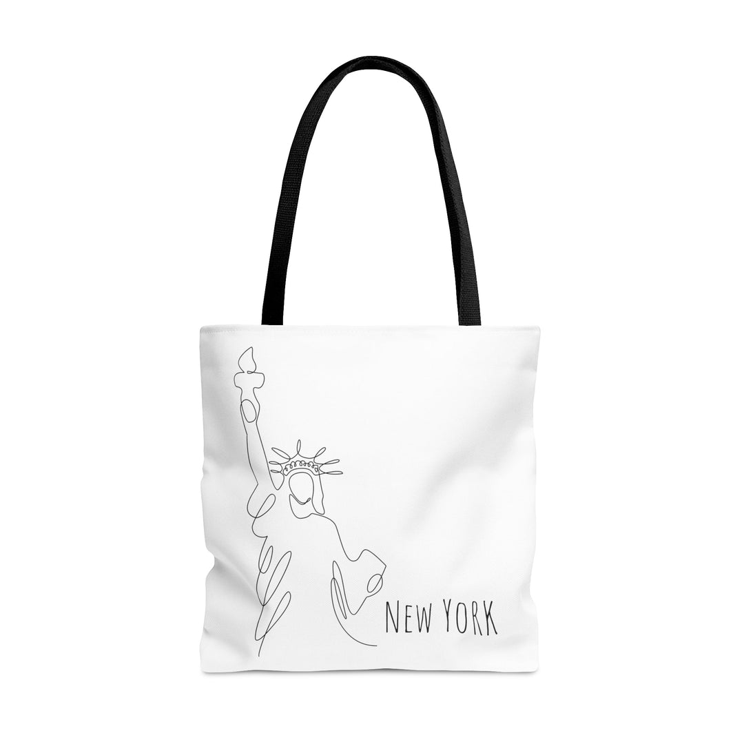 New York City Large Tote Bag - Madee's Boutique Bags Printify Accessories aesthetic tote bag