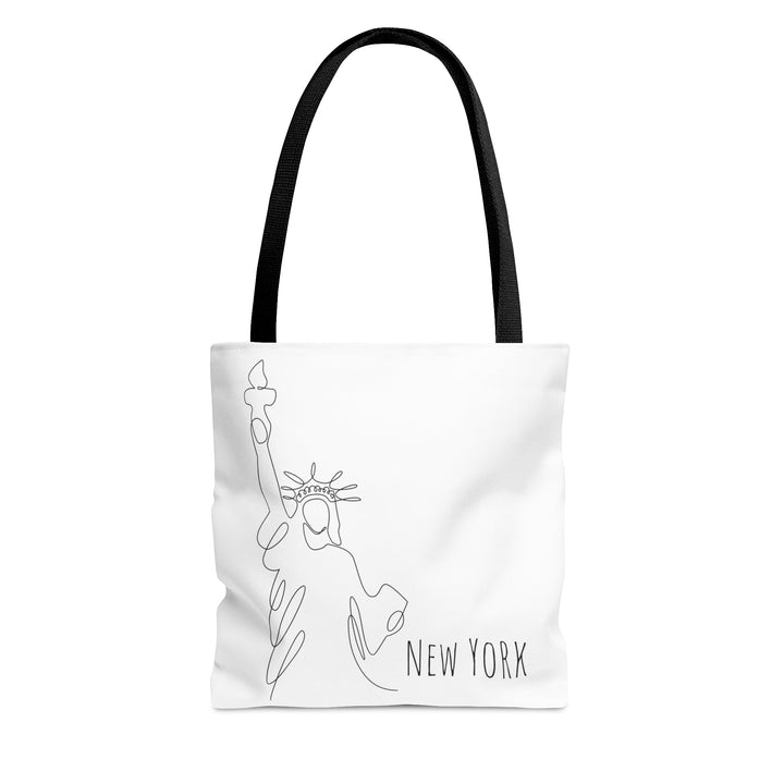 New York City Large Tote Bag - Madee's Boutique Bags Printify Accessories aesthetic tote bag