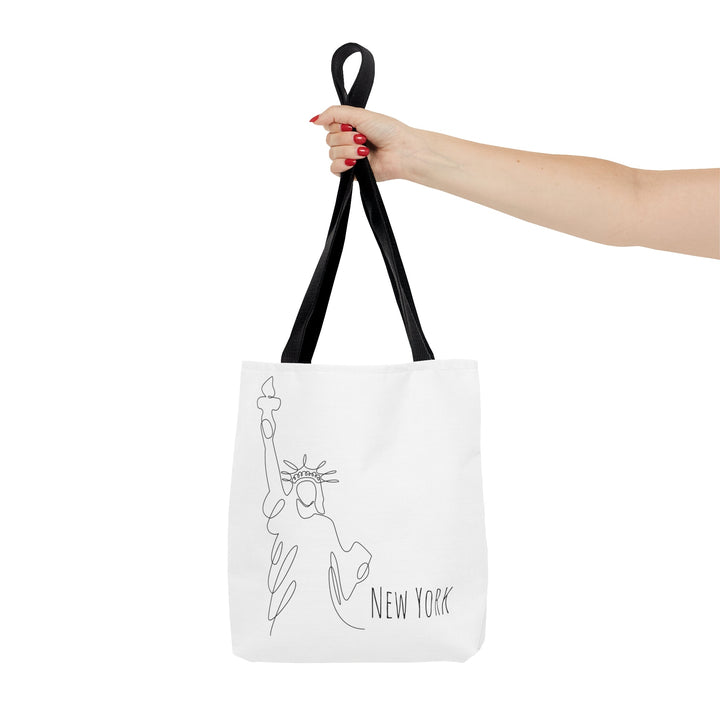 New York City Large Tote Bag - Madee's Boutique Bags Printify Accessories aesthetic tote bag