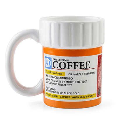 Novelty Prescription Pill Bottle Coffee Mug - Madee's Boutique Mugs Madee's Boutique