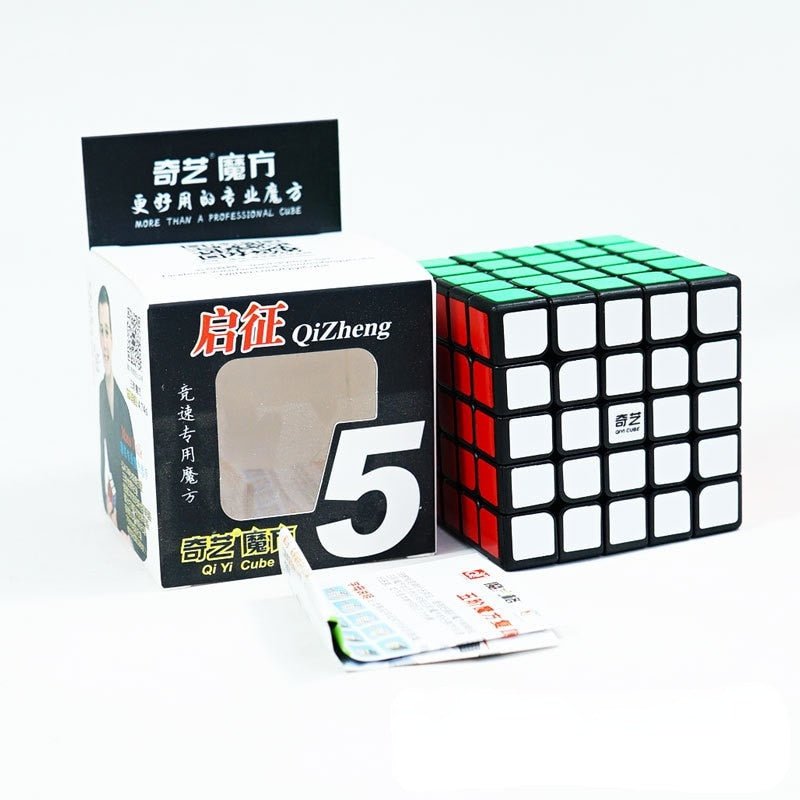 Qiyi 3x3x3 4x4x4 5x5x5 Professonal Magic Cube Black Sticker Speed Cube Puzzle Learnning Cubo Magico Toys for Children Kids Gifts - Madee's Boutique Madee's Boutique