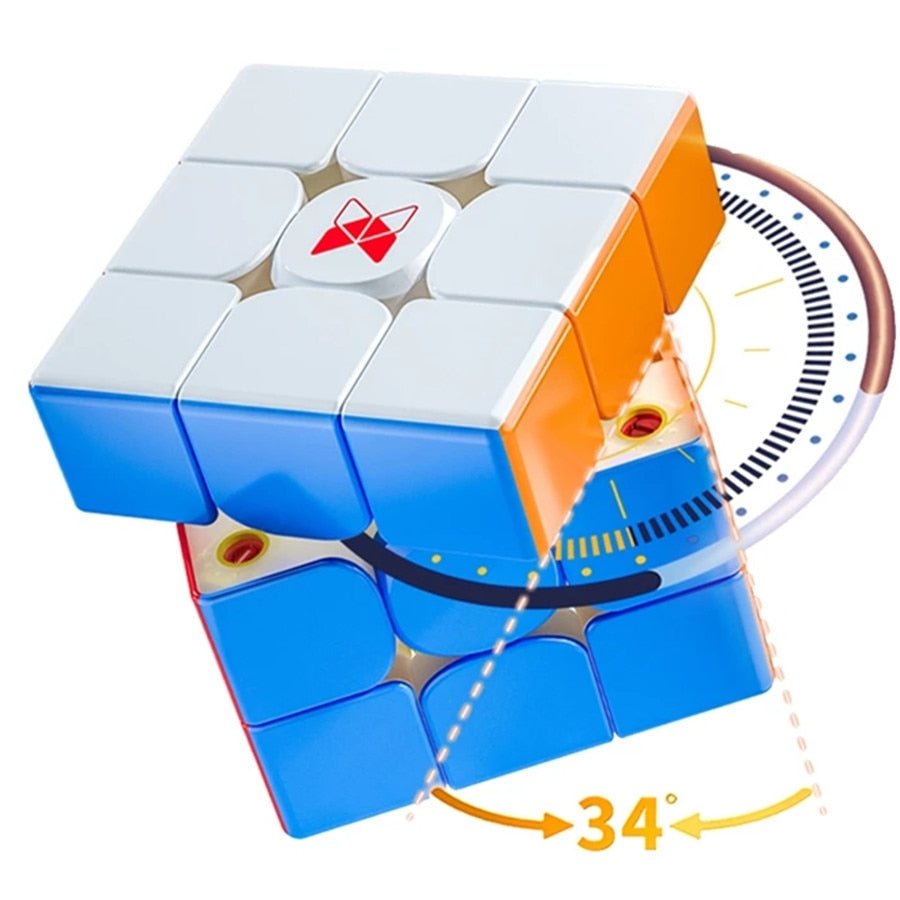 QiYi XMD Tornado V3 M 3x3x3 Maglev Magnetic Magic Cube Professional 3x3 Speed Puzzle 3×3 Children's Toy Cubo Magico Gift - Madee's Boutique Madee's Boutique