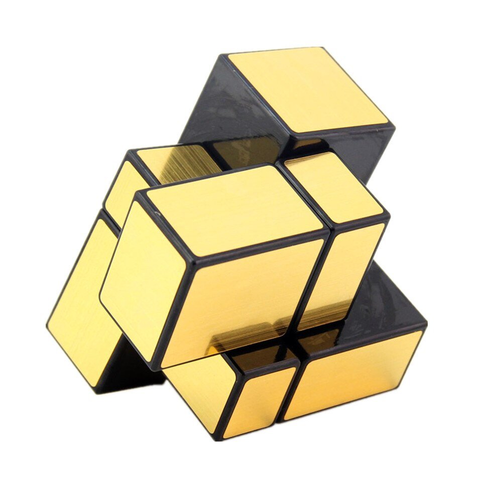 Shengshou 2x2x2 Magic Mirror Cube 5.7cm Speed Magic Puzzle Cube 2x2 Cubo Magico Sticker Learning Education Cubes for kids - Madee's Boutique Madee's Boutique