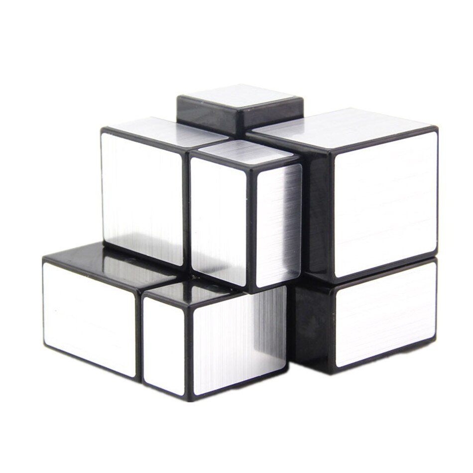Shengshou 2x2x2 Magic Mirror Cube 5.7cm Speed Magic Puzzle Cube 2x2 Cubo Magico Sticker Learning Education Cubes for kids - Madee's Boutique Madee's Boutique
