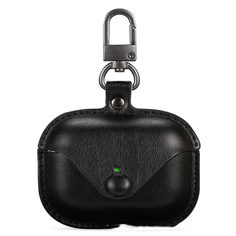Solid Color Leather Bluetooth Earphone Case - Madee's Boutique Air Pod Cases Madee's Boutique