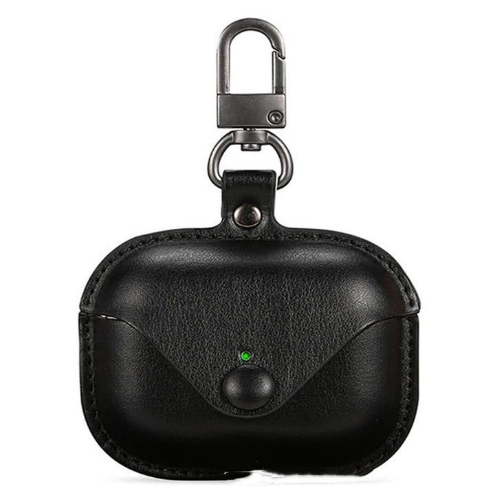 Solid Color Leather Bluetooth Earphone Case - Madee's Boutique Air Pod Cases Madee's Boutique