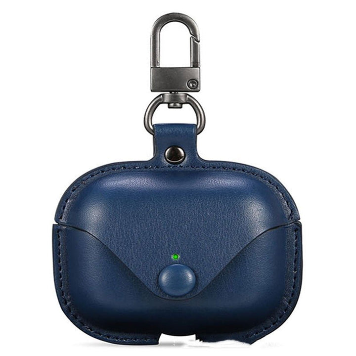 Solid Color Leather Bluetooth Earphone Case - Madee's Boutique Air Pod Cases Madee's Boutique