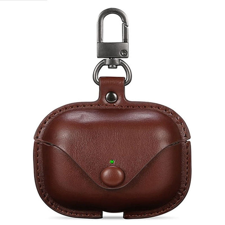Solid Color Leather Bluetooth Earphone Case - Madee's Boutique Air Pod Cases Madee's Boutique