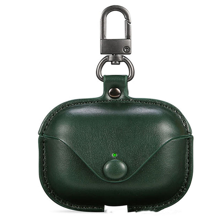 Solid Color Leather Bluetooth Earphone Case - Madee's Boutique Air Pod Cases Madee's Boutique